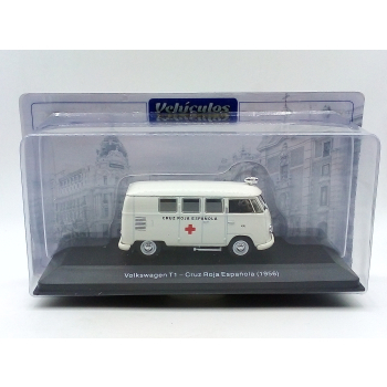 Volkswagen T1 Croix Rouge Ambulance 1956 - skala 1:43 - Salvat/Hachette